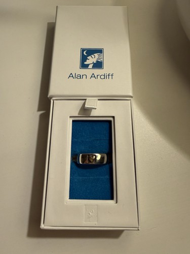 Alan ardiff heart gold ring - of,